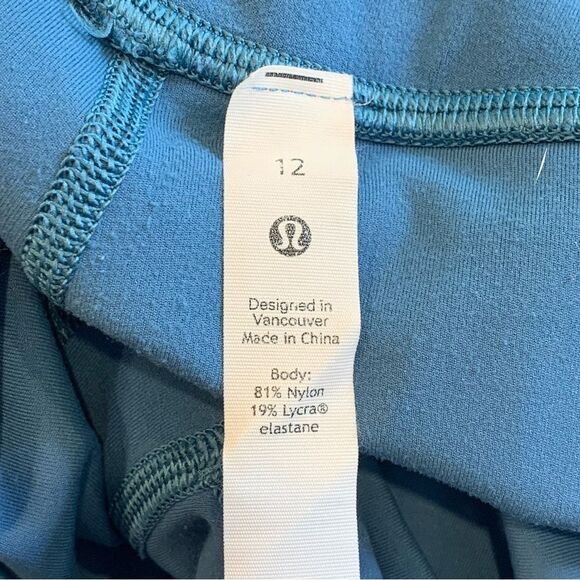 Lululemon Align High-Rise Pant with Pockets 25" Capture Blue - Size 12 - Picture 8 of 11